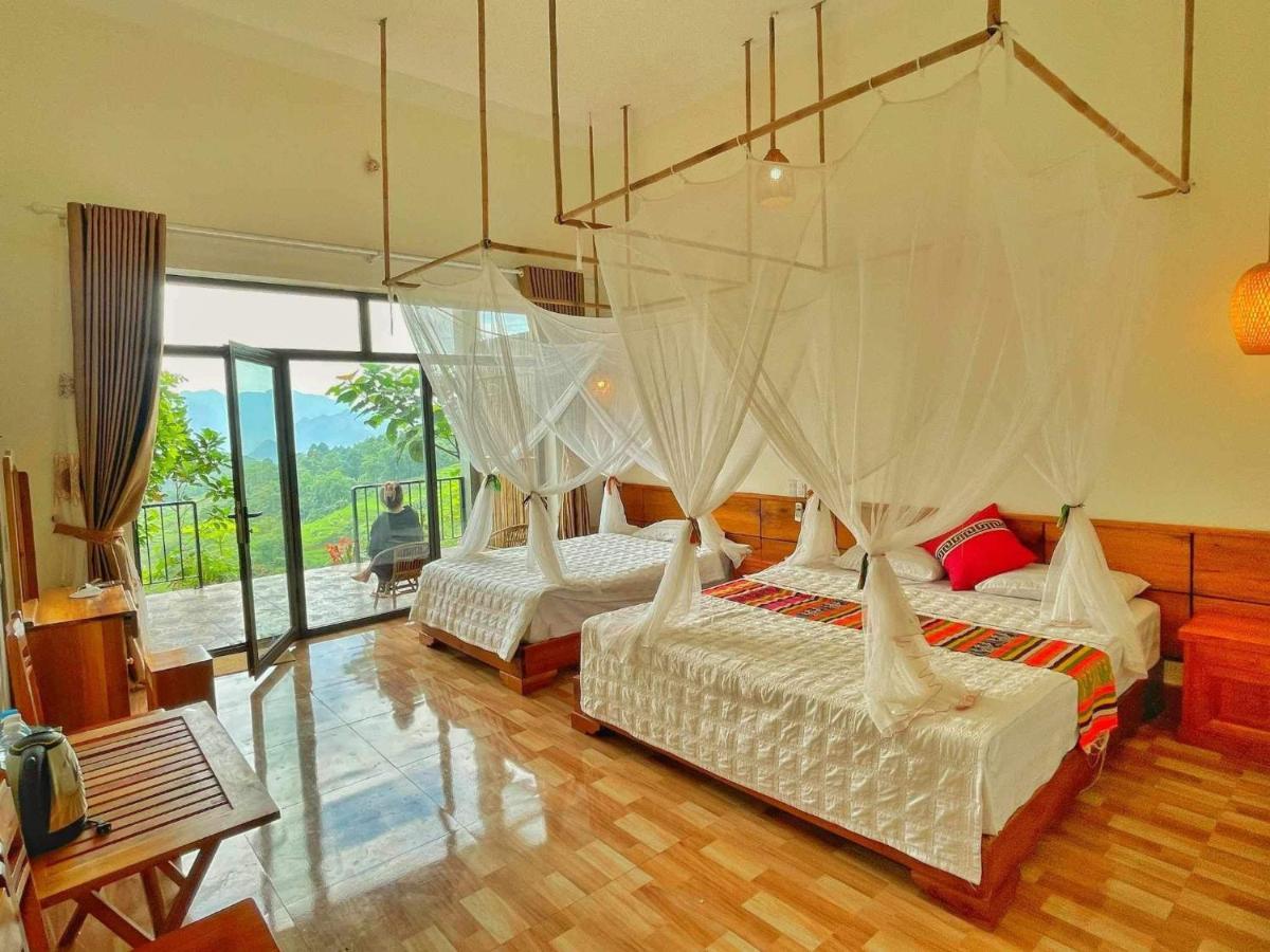 Homestay Khanh Dang Lac Son Exterior foto