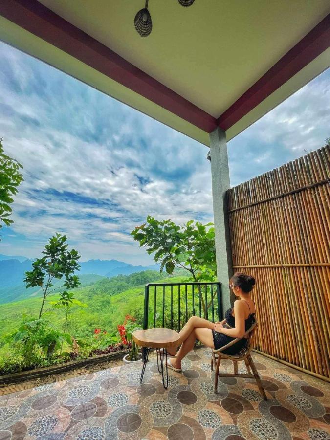 Homestay Khanh Dang Lac Son Exterior foto