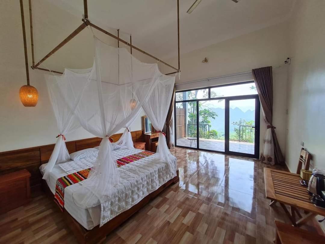 Homestay Khanh Dang Lac Son Exterior foto
