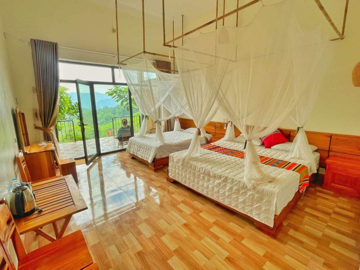 Homestay Khanh Dang Lac Son Exterior foto